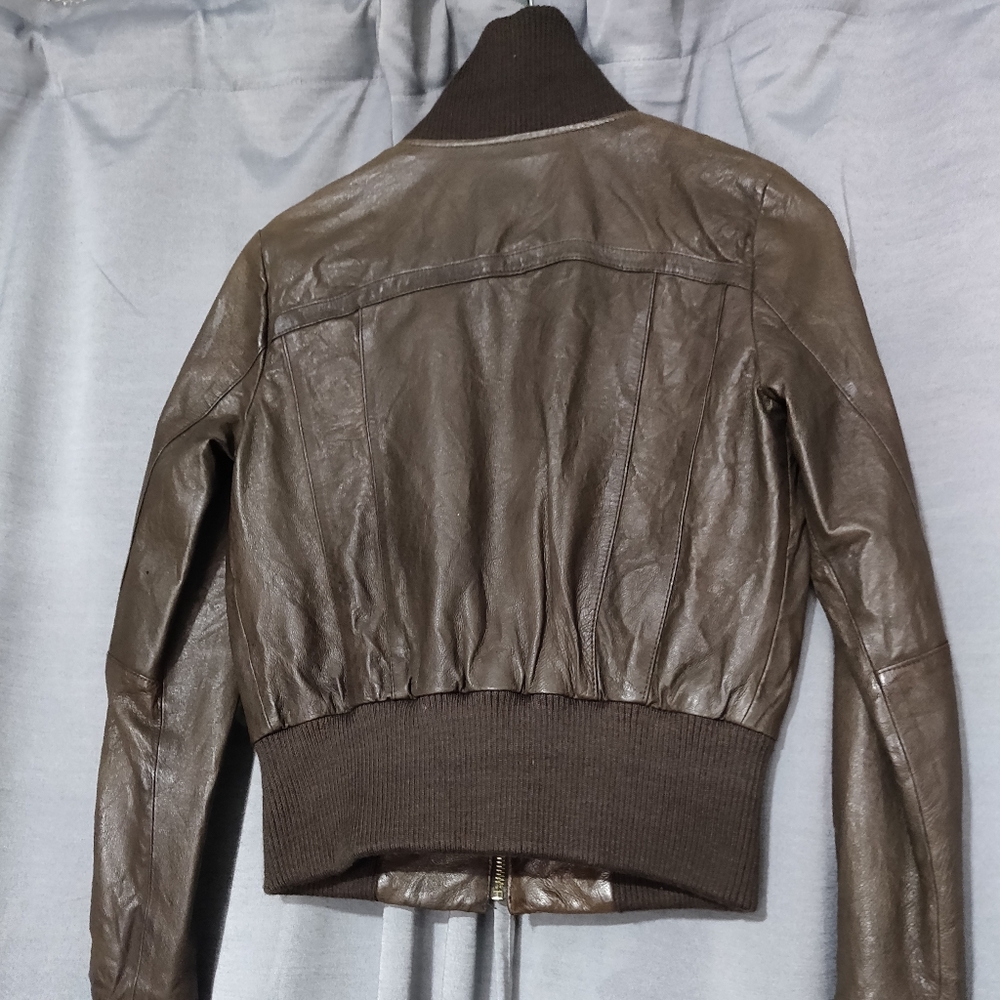 Levi's Leather Jacket - Picture 2 of 3